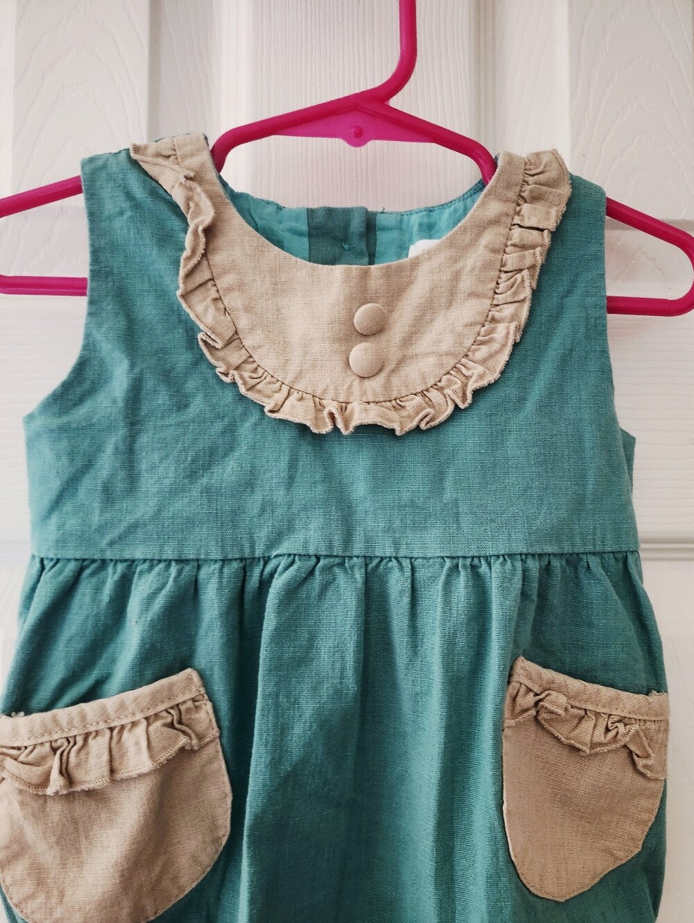 🦚 4/$20 🦚 Ruffle Baby Romper - Picture 4 of 6